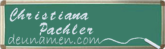 Christiana Pachler Visitenkarte